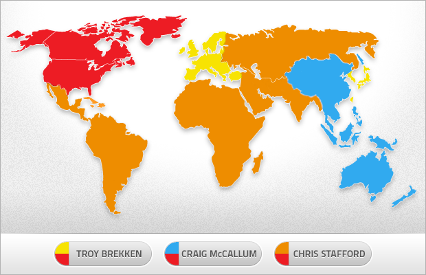 Sales Territories Map